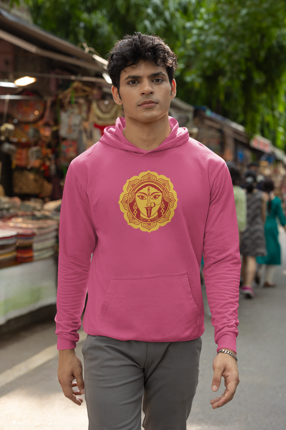Kali Ma Solar Face | Fierce Love & Liberation Hoodie