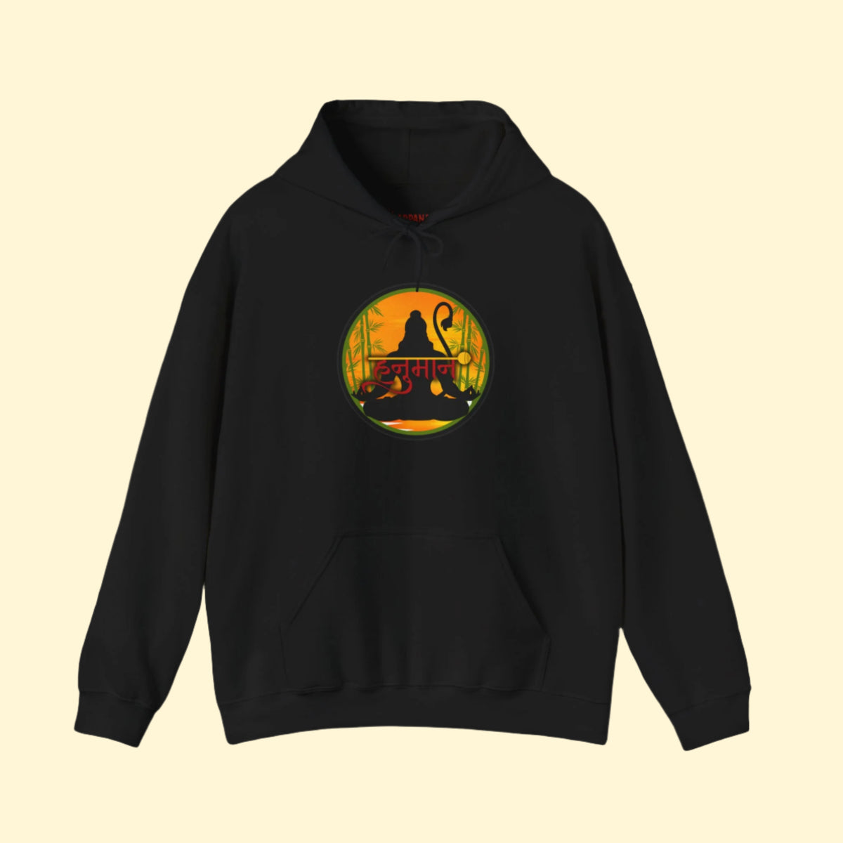 Hanuman Ji Hoodie | Strength, Devotion & Protection Collection