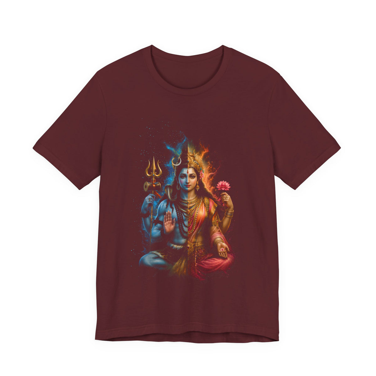 Shiva Parvati Graphic Tee — Ardhanarishvara T-Shirt