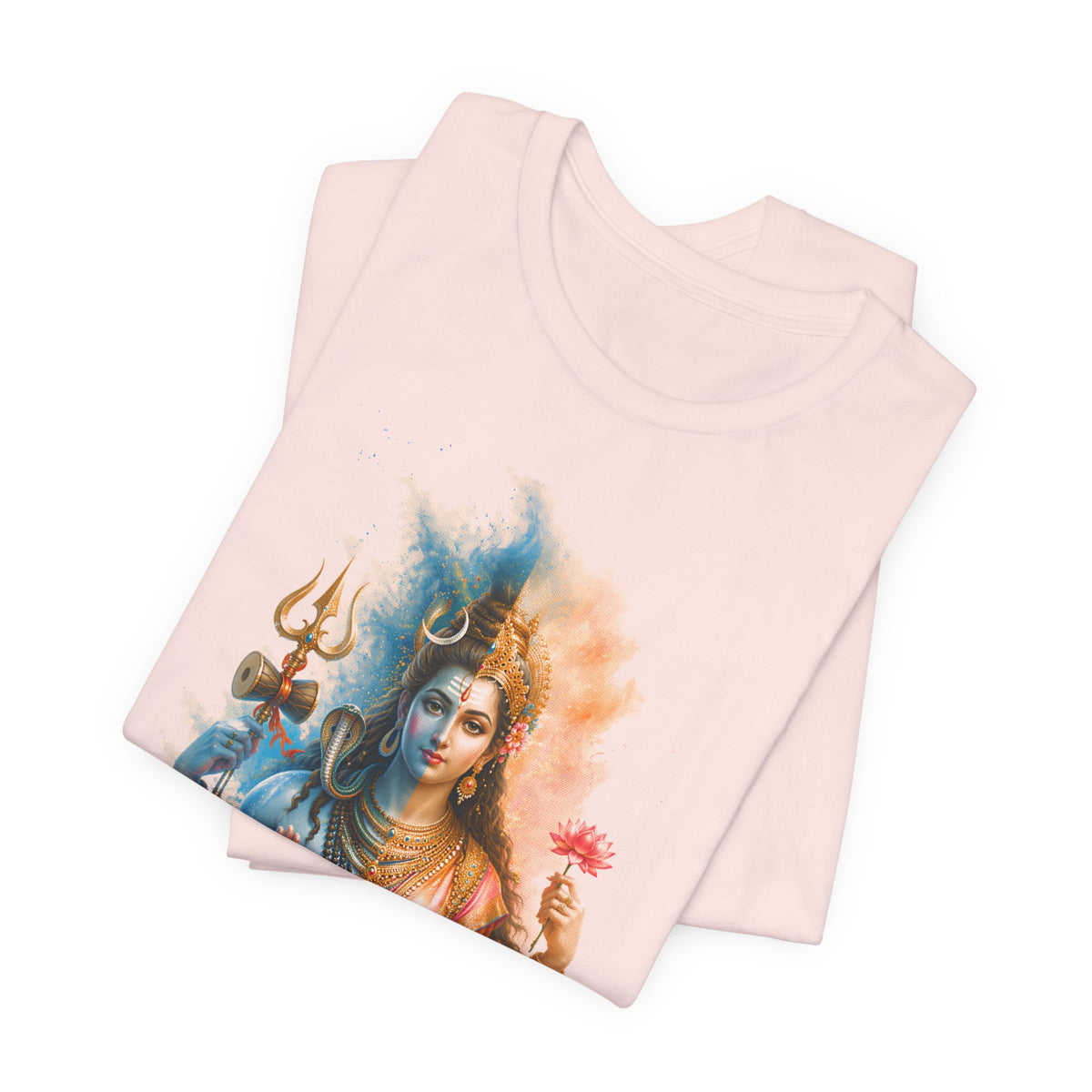 Shiva Parvati Graphic Tee — Ardhanarishvara T-Shirt