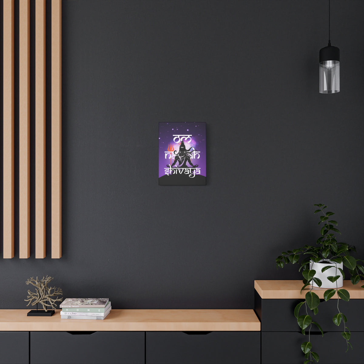 Om Namah Shivaya - Spiritual Wall Art Canvas