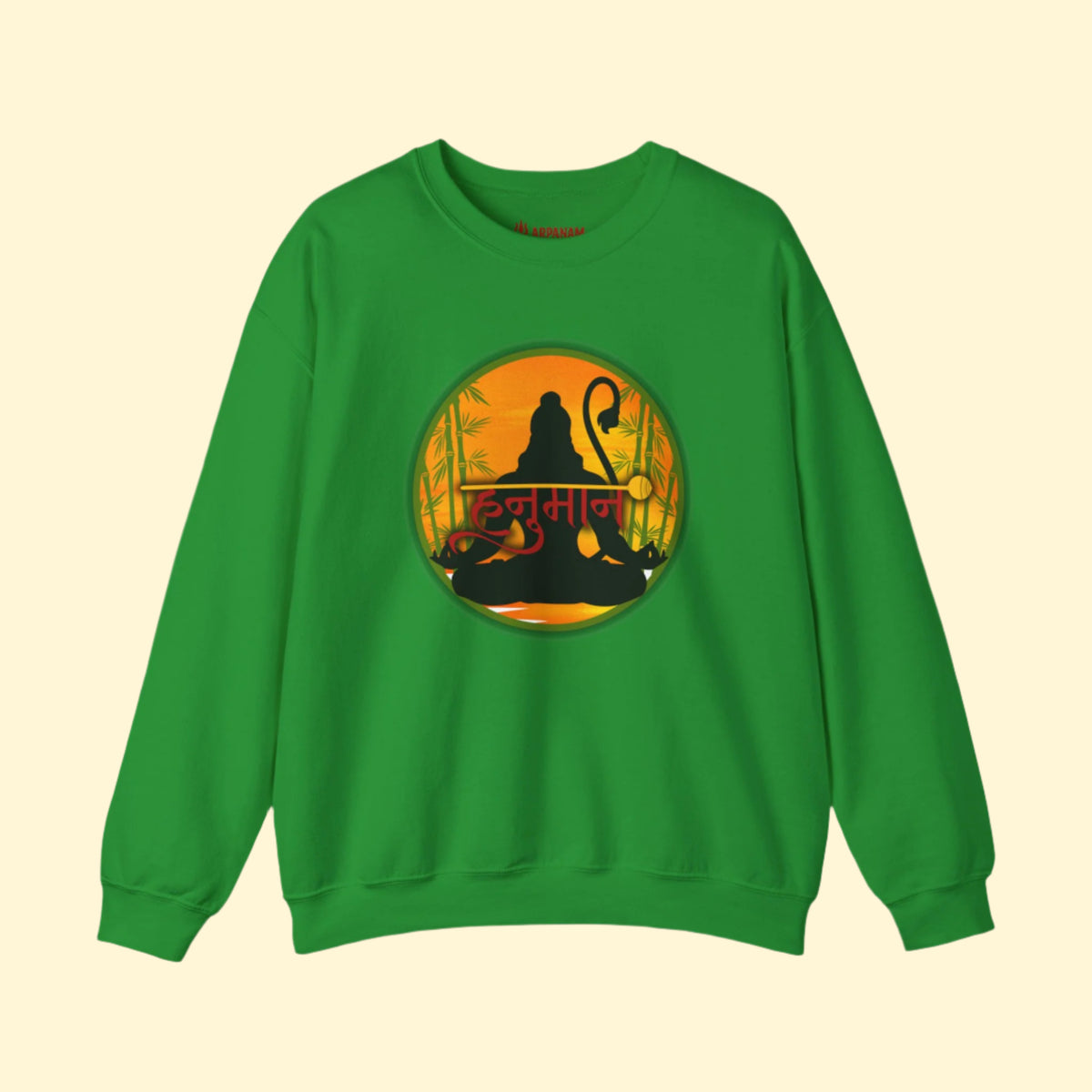 Hanuman Ji Sweatshirt | Strength, Devotion & Protection Collection