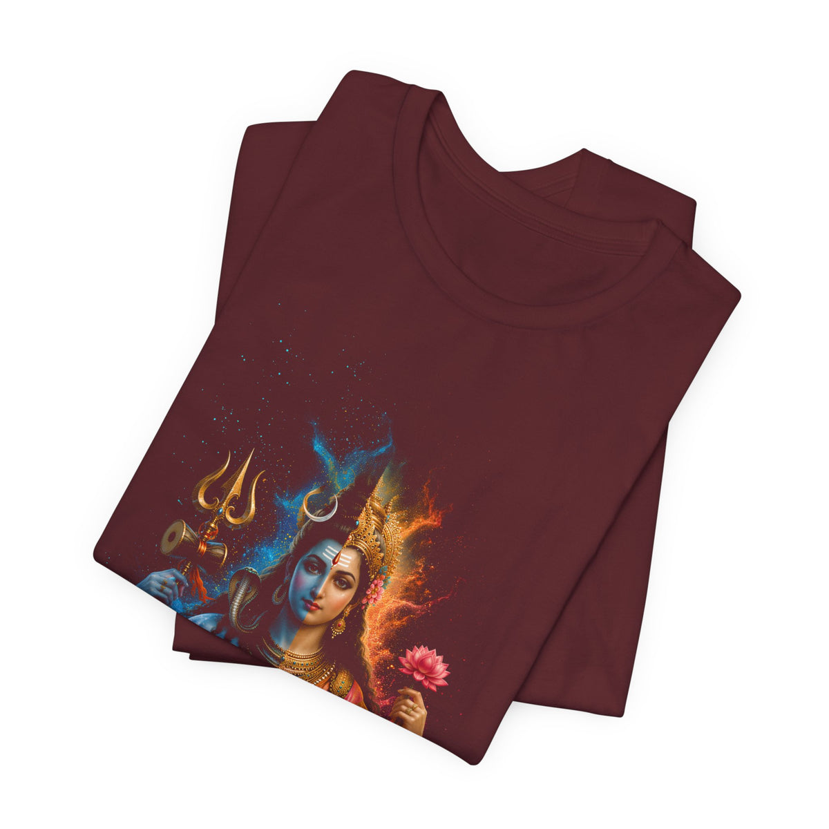 Shiva Parvati Graphic Tee — Ardhanarishvara T-Shirt