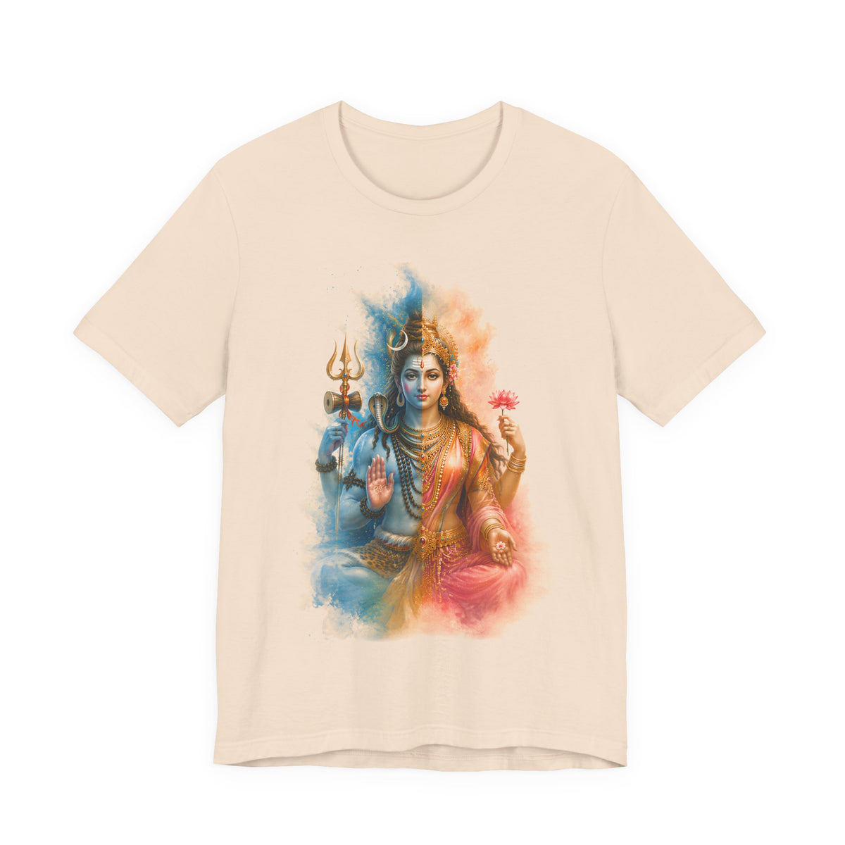 Shiva Parvati Graphic Tee — Ardhanarishvara T-Shirt