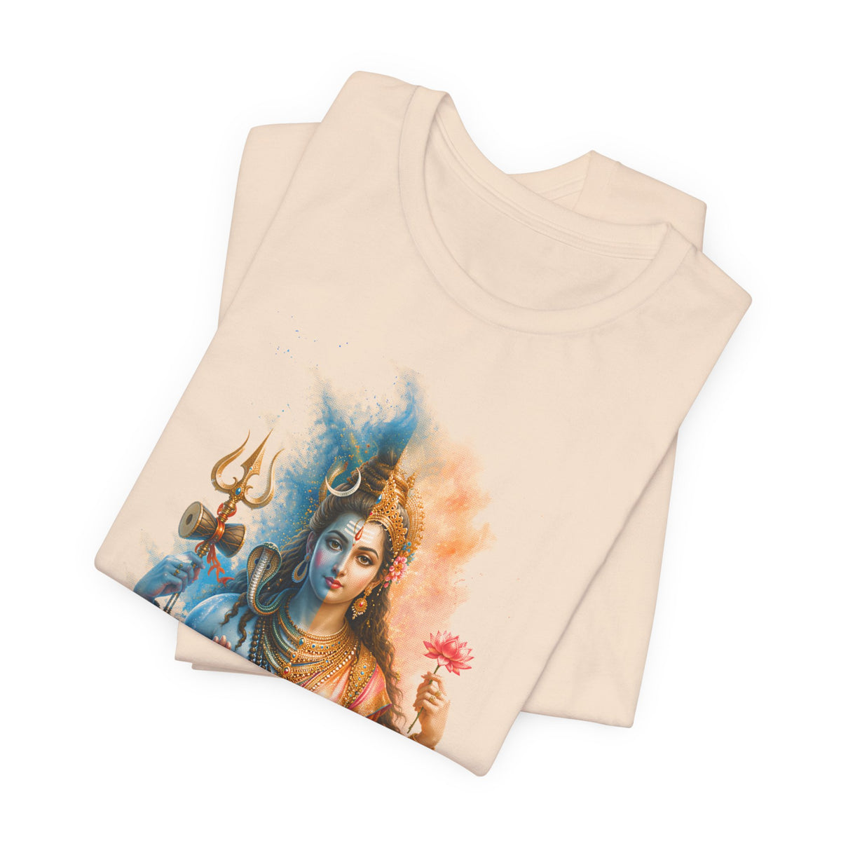Shiva Parvati Graphic Tee — Ardhanarishvara T-Shirt