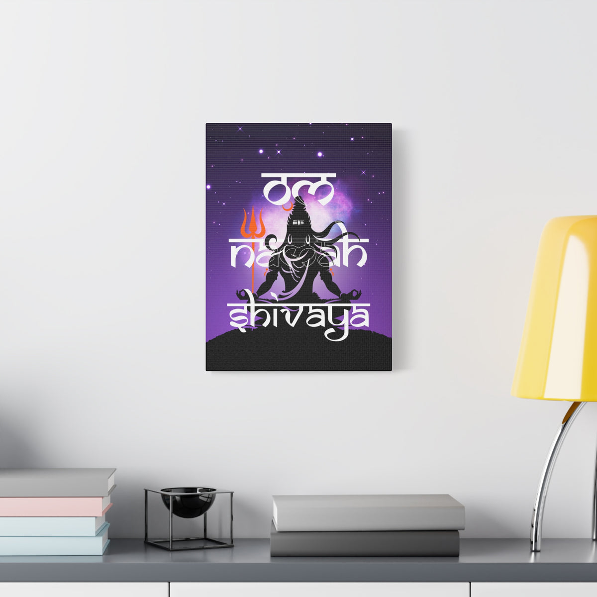 Om Namah Shivaya - Spiritual Wall Art Canvas