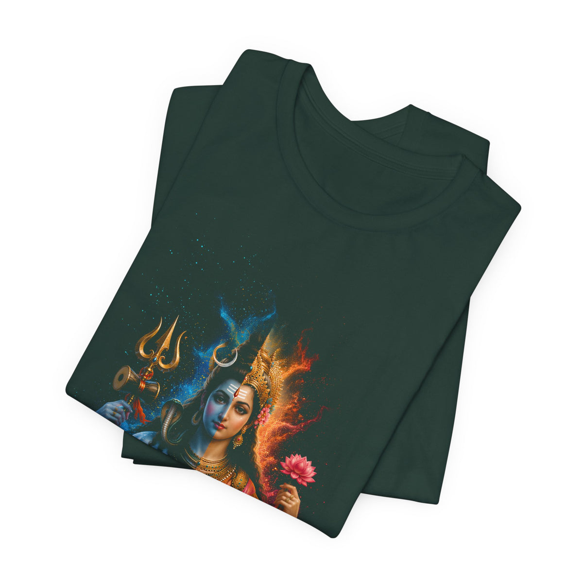 Shiva Parvati Graphic Tee — Ardhanarishvara T-Shirt