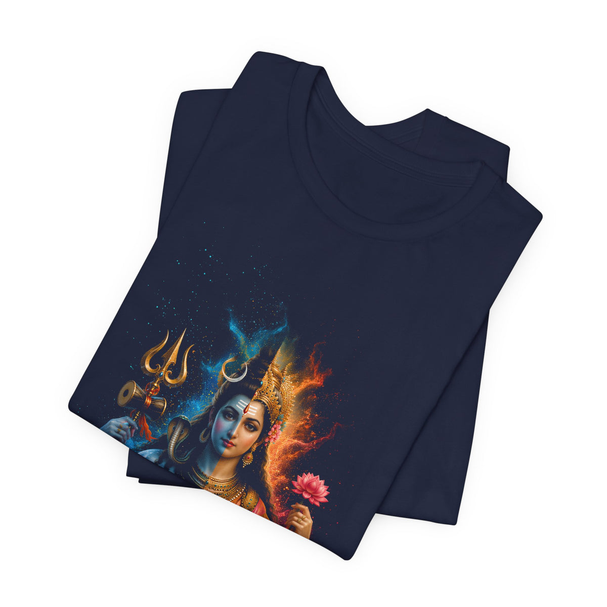 Shiva Parvati Graphic Tee — Ardhanarishvara T-Shirt