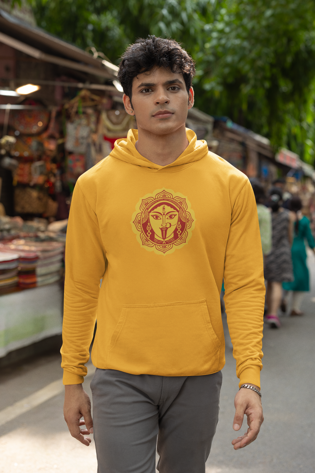Kali Ma Solar Face | Fierce Love & Liberation Hoodie