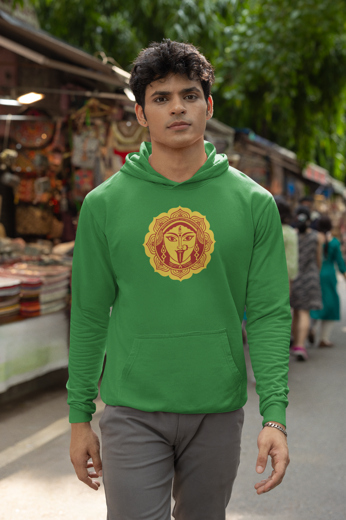 Kali Ma Solar Face | Fierce Love & Liberation Hoodie