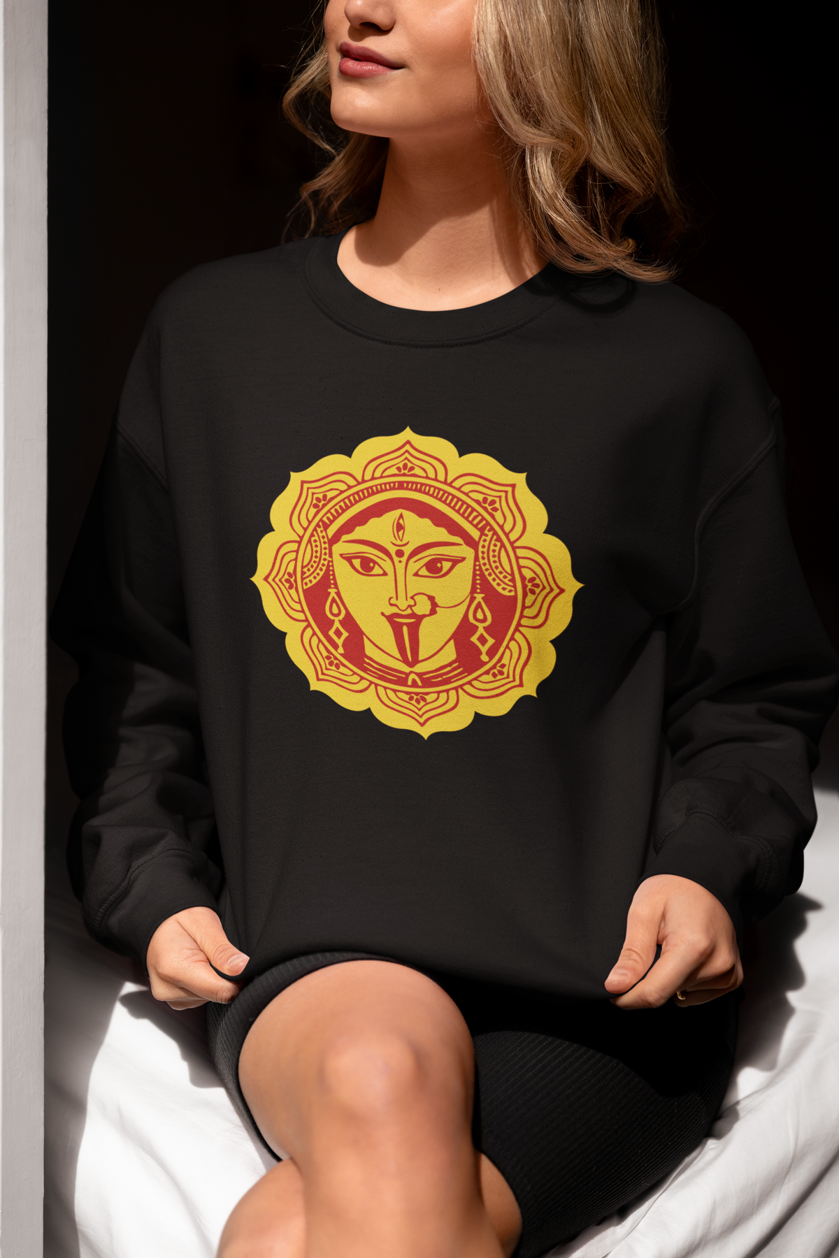 Kali Ma Solar Face | Fierce Love & Liberation Sweatshirt